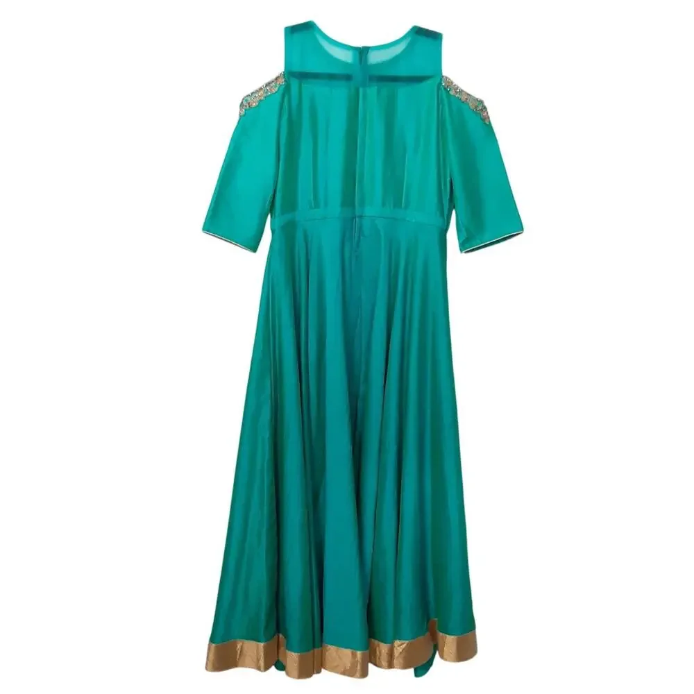 For Kids Indian Dress Disney Princess Jasmine Play Dress Beaded Girls 12/14 Gown